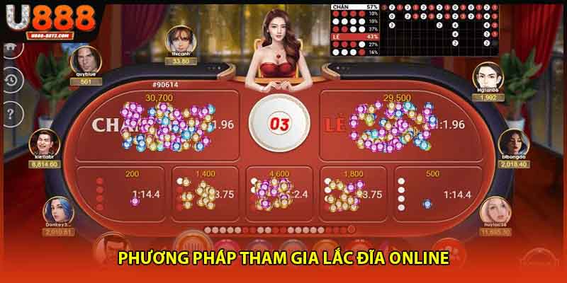 Phương pháp tham gia lắc đĩa online