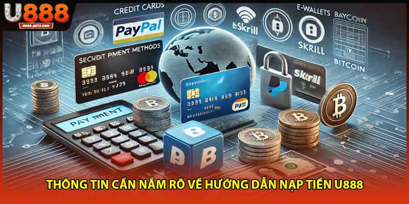 Thông tin cần nắm rõ về nạp tiền U888